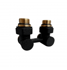 Узел нижнего подключения КЗТО PREMIUM 1/2ʹ х 3/4ʹ Eurokonus, угловой RAL TP26X-M215249005 УНПУRALTP26X-M215249005