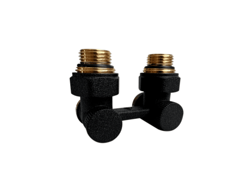 Узел нижнего подключения КЗТО PREMIUM 1/2ʹ х 3/4ʹ Eurokonus, угловой RAL TP26X-M215249005 УНПУRALTP26X-M215249005