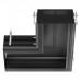 Gessi Binario Профиль угловой 740х740 мм, для 5 модулей, установка Shift-Fix, цвет: Black XL. 61052#299