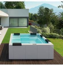 Gruppo Treesse Maya Минибассейн 260х205х95см.,г/м, хромотерапия 2, фильтрация, озон дезинф., внешняя панель VTR белая, нагреватель3kw, цвет: белый. 212CUGXAN,  V232IXBNB220O00I,  232CUPXAN