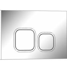 Кнопка смыва Iberica Blanca Esti Q IB.B083.003.002 полированный хром