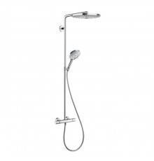 Hansgrohe Raindance Select E 300 Showerpipe Душевая система, с верхним душем Oslash;30см., ручным дешем, и термостатическим смесителем, цвет: хром. 27133400