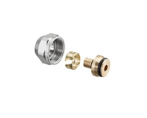Резьбовое соединение Cofit S-HT 16х2.2 мм х G ?, никелированное Резьбовое соединение Cofit S-HT 16х2.2 мм х G ?, никелированное