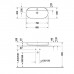 Duravit Luv Раковина накладная 80х40см., с 1 отв., без перелива, цвет: белый. 0380800000