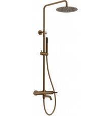Душевая стойка AltroBagno Unione 030211 RaSp, матовая медь