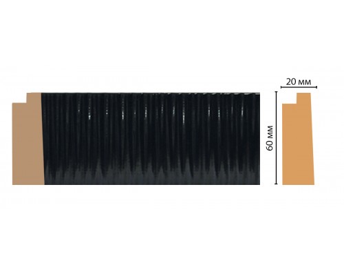 Багет DECOMASTER 611-195 (60*20*2900мм) Багет DECOMASTER 611-195 (60*20*2900мм)