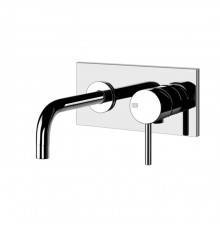 Gessi Emporio Via tortona Смеситель для раковины, встраиваемый, излив: 14.6см., цвет: хром. 44823#031