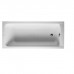 Duravit D-Code  Ванна акриловая 160х70x40см, встраиваемая, с 1 наклоном для спины, выпуск в зоне ног, цвет: белый. 700096000000000,  790225000001000/89013099098000
