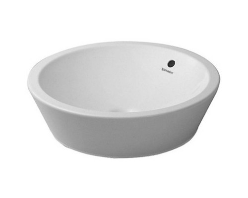 Duravit Раковина 53см, без отв., с переливом, цвет: белый. 0447530000