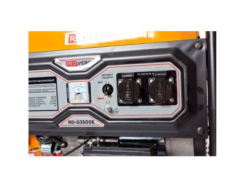Генератор бензиновый REDVERG RD-G3500E Генератор бензиновый REDVERG RD-G3500E