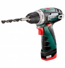 Шуруповерт аккумуляторный Metabo PowerMaxx BS (1акк., сумка)