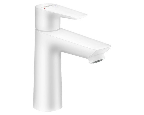 Hansgrohe Talis E Смеситель для раковины, на 1 отв., излив 11.2см, h10.4см, цвет: белый матовый nbsp; nbsp;. 71712700 Hansgrohe Talis E Смеситель для раковины, на 1 отв., излив 11.2см, h10.4см, цвет: белый матовый nbsp; nbsp;. 71712700