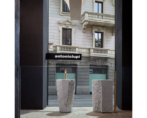 Antonio Lupi Controverso Раковина 45x85x45 см, без отв., напольная, цвет: Marmo Carrara. CONTROVERSO Antonio Lupi Controverso Раковина 45x85x45 см, без отв., напольная, цвет: Marmo Carrara. CONTROVERSO