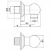 Gattoni PD 1 Выпуск для душа 1/2rdquo;, цвет: хром. PRARE11C0