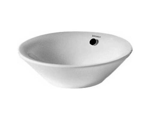 Duravit Раковина 53см, без отв., с переливом, цвет: белый. 0408530000