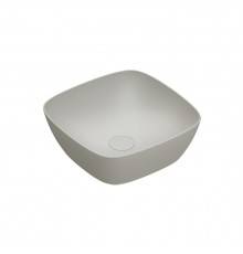 Catalano Alvea Раковина 40x40см накладная, без отв., цвет: Cemento Satinato. 0622400023