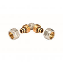 Угольник 90° обжим, 26x26, HENCO 4-2626-S 4-2626-S