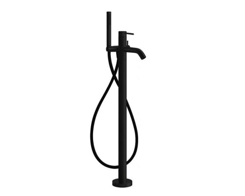 GESSI 316 Смеситель для ванны, напольный, с душевой лейкой, цвет: Black XL. 54028#299 GESSI 316 Смеситель для ванны, напольный, с душевой лейкой, цвет: Black XL. 54028#299