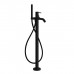 GESSI 316 Смеситель для ванны, напольный, с душевой лейкой, цвет: Black XL. 54028#299