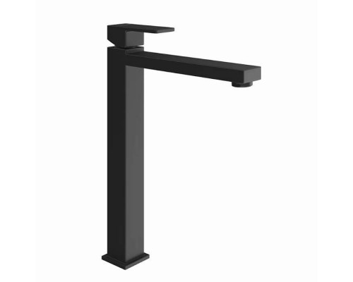Kerama Marazzi Futura Cмеситель для раковины, на 1 отв., высокий, цвет: черный матовый. 66419KM.01.093 Kerama Marazzi Futura Cмеситель для раковины, на 1 отв., высокий, цвет: черный матовый. 66419KM.01.093
