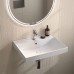Kerama Marazzi Cubo Раковина 60х48.5х18см., подвесная, мебельная, 1 отв., с переливом, цвет: белый глянцевый. CU.wb.60