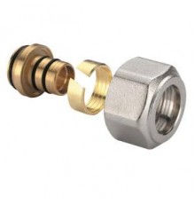 Фитинги цанговые концовка 3/4  для мп труб и труб РЕХ 16*2 GK 71602