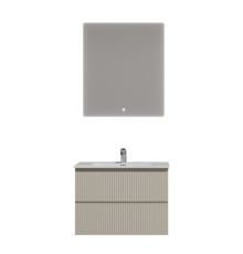 Мебель для ванной комнаты Sancos Snob R 70, beige soft, раковина CN7007