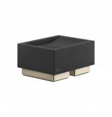 Gessi Inverso Accessories Мыльница настольная, цвет: черный/Warm Bronze Br PVD. 20826#726