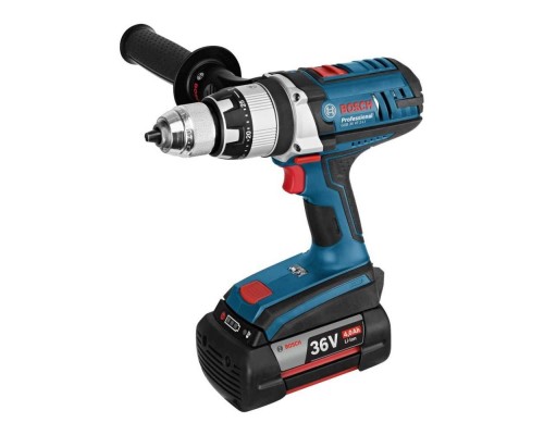 Шуруповерт аккумуляторный ударный Bosch GSB 36 VE-2-LI