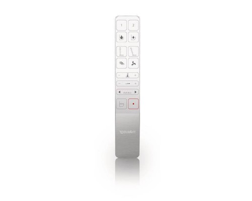 Duravit DuraSystem А2 Клавиша смыва стеклянная, сенсорная с ИК-датчиком, 229,8х157 мм, двойной смыв, цвет: стекло белое. WD5003012000