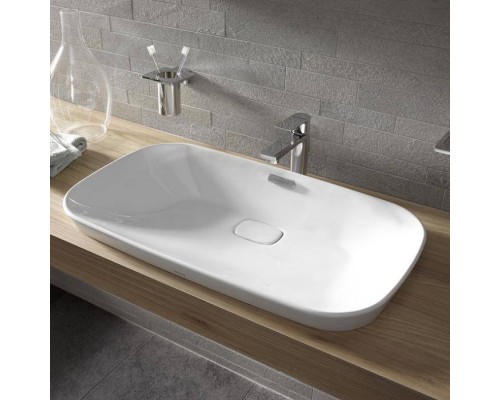 TOTO Neorest Раковина 74.6x44.8x17.3 см, без отв., CeFiONtect, цвет: белый. LW3717HY#XW TOTO Neorest Раковина 74.6x44.8x17.3 см, без отв., CeFiONtect, цвет: белый. LW3717HY#XW