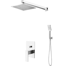 Душевой комплект BelBagno Romano ROM-DSET-CRM С ВНУТРЕННЕЙ ЧАСТЬЮ, хром