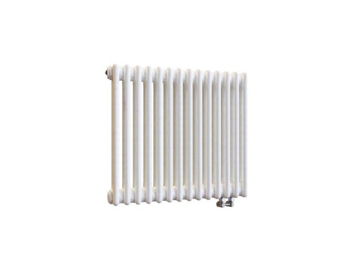 Трубчатый радиатор Arbonia 3050V, 14 секций, нижнее подключение(с вентилем), без накладок 3050V/14 RAL 9016