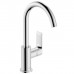 Hansgrohe Rebris E Смеситель для раковины, 1 отв., с поворотным изливом, с донным клапаном, цвет: хром. 72576000