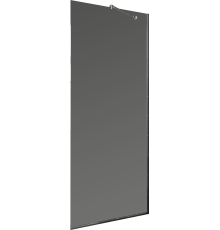 Душевая перегородка Maybahglass MGD-686-5у 119 см, профиль хром матовый, стекло графит