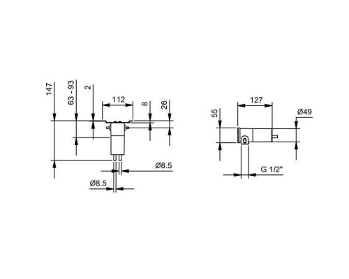 Fantini Внутренняя часть для смесителя 8114B,8115B. 86 00 8114A Fantini Внутренняя часть для смесителя 8114B,8115B. 86 00 8114A