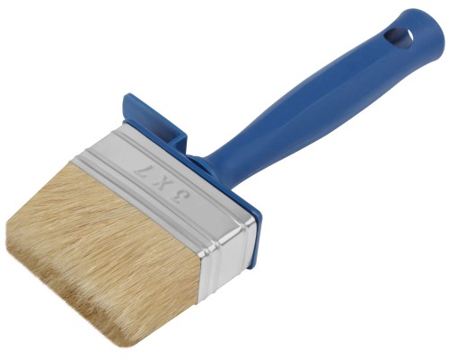 Макловица, натур.светлая щетина, пластиковый корпус, полая ручка, "мини" 30 х 70 мм