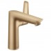 Hansgrohe Talis E Смеситель для раковины, на 1 отв, с донным клапаном, излив: 14.1см, цвет: шлифованная бронза. 71754140