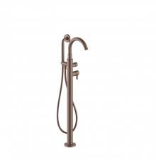Fantini Icona Classic Смеситель для ванны, напольный, с ручной лейкой, цвет: Matt Copper PVD. 53 P9 R080B