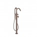 Fantini Icona Classic Смеситель для ванны, напольный, с ручной лейкой, цвет: Matt Copper PVD. 53 P9 R080B