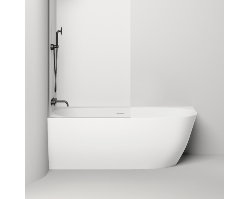Salini Sofia Corner Left Ванна угловая 170х85х59см., Sx, с дон кл UpDown, сифон, слив-пер, материал: S-Sense , цвет: белый матовый. 102525M