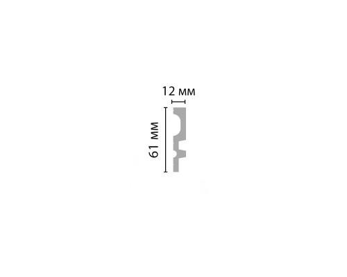 Молдинг DECOMASTER D318-1 ДМ (61*12*2900 мм) Молдинг DECOMASTER D318-1 ДМ (61*12*2900 мм)