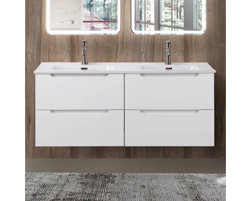 Тумба с раковиной BelBagno Etna 120 bianco lucido