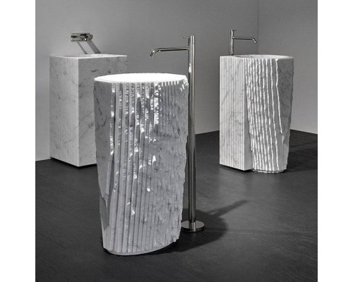 Antonio Lupi Controverso Раковина 45x85x45 см, без отв., напольная, цвет: Marmo Carrara. CONTROVERSO Antonio Lupi Controverso Раковина 45x85x45 см, без отв., напольная, цвет: Marmo Carrara. CONTROVERSO
