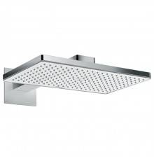 Hansgrohe Rainmaker Верхний душ 58.6x25.8см, настенный, 3jet (Rain, Rainflow Waterfall, MonoRain), цвет: белый/хром. 24013400