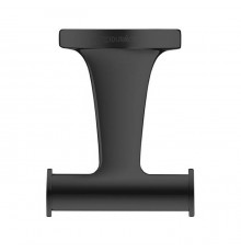 Duravit Starck T Двойной крючок, подвесной, цвет: черный матовый. 0099304600