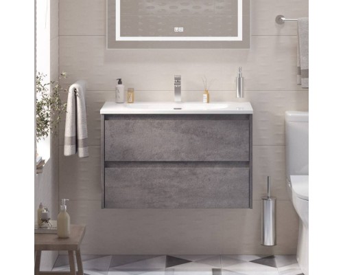 Тумба под раковину BelBagno Kraft 39 80 cemento grigio