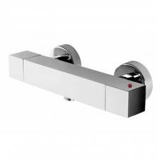 Bossini Cube Tермостат для душа, наружный, 1 выход  1/2', цвет: хром. Z004103.030