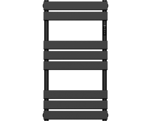 Полотенцесушитель электрический Bauedge Spectrum AF0019 40x95, черный матовый Полотенцесушитель электрический Bauedge Spectrum AF0019 40x95, черный матовый