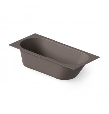 Dea Design Ease Ванна 170х75хh58cм., встраиваемая, цвет grey brown. DD8676 1700 6